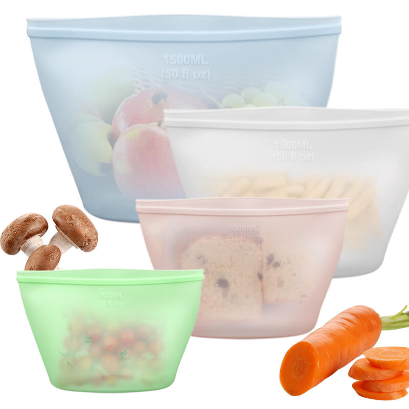 Silicone Food Zip Bag