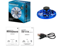 Fidget Spinner Mini Drone LED UFO Type Flying Helicopter Spinner