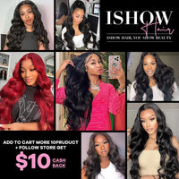 Ishow Body Wave Bundles Human Hair Brazilian Weaving Natural Black 1 3 4 Bundles Deal Virgin Hair 100% Human Hair Extensions