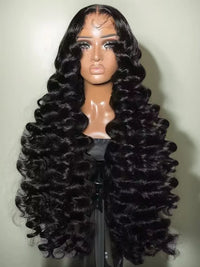 US WarehouseLoose Wave 13x4 HD Lace Front Wig 40 Inch Brazilian Curly Deep Wave 13x6 Lace Frontal Ship From US