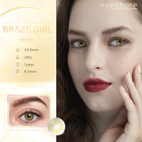 Brazilgirl Crystal 14.0mm 1 Pair