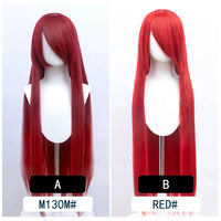 Cosplay Wig Long Fiber synthetic wig Anime Party wigs 44 color 100cm Colourful