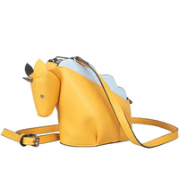 Fun Unicorn Dinosaur Design Girl's Shoulder Bag Fashion Purses and Handbags