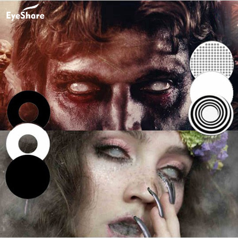 Cosplay Color Contact Lenses PURE Series Makeup Halloween Beauty Contact Lenses Eye Cosmetic Color Lens Eyes