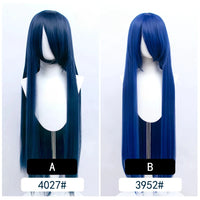 Cosplay Wig Long Fiber synthetic wig Anime Party wigs 44 color 100cm Colourful