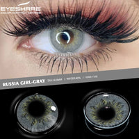 EYESHARE Eye Contacts 1pair YUCCA Series Gray Color Lenses Colored Contact Lens Beauty Eyes Cosmetic Eyecontact Contactlen