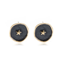 New Fashion Necklace Alloy Drop Oil Love Heart Moon Lightning Necklaces Elegant Cute Round Party Gift Jewelry For Women