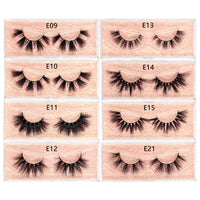 FOXESJI Eyelashes Makeup Mink Lashes 3D Fluffy Cruelty free Natural Mink Lashes Cross Volume False Eyelashes Eyelash Extension