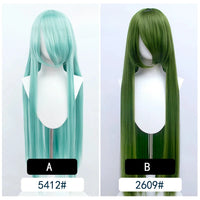 Cosplay Wig Long Fiber synthetic wig Anime Party wigs 44 color 100cm Colourful