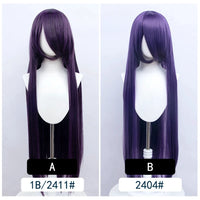 Cosplay Wig Long Fiber synthetic wig Anime Party wigs 44 color 100cm Colourful