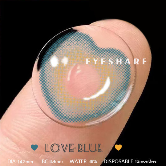Love Blue 14.2mm 1 Pair | 1 Year