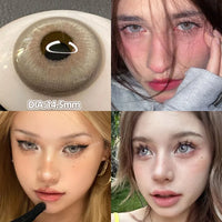 Blue Lenses  Myopia Color Contact Lenses Fashion Pupils Large Diameter Eye Colores Beauty Green Lenses OVO
