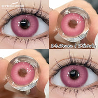 EYESHARE Cosplay Color Contact Lenses Anime Pink Beauty Contact Spring New Style Makeup Red Blue Lenses Yearly Halloween Contact