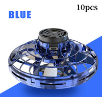 Fidget Spinner Mini Drone LED UFO Type Flying Helicopter Spinner