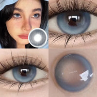 Natural Lenses Contact Lenses for Eyes Beauty 10 Tone Natural Pupil Eye Color lens Yearly Use 14.2/14.5mm OVO