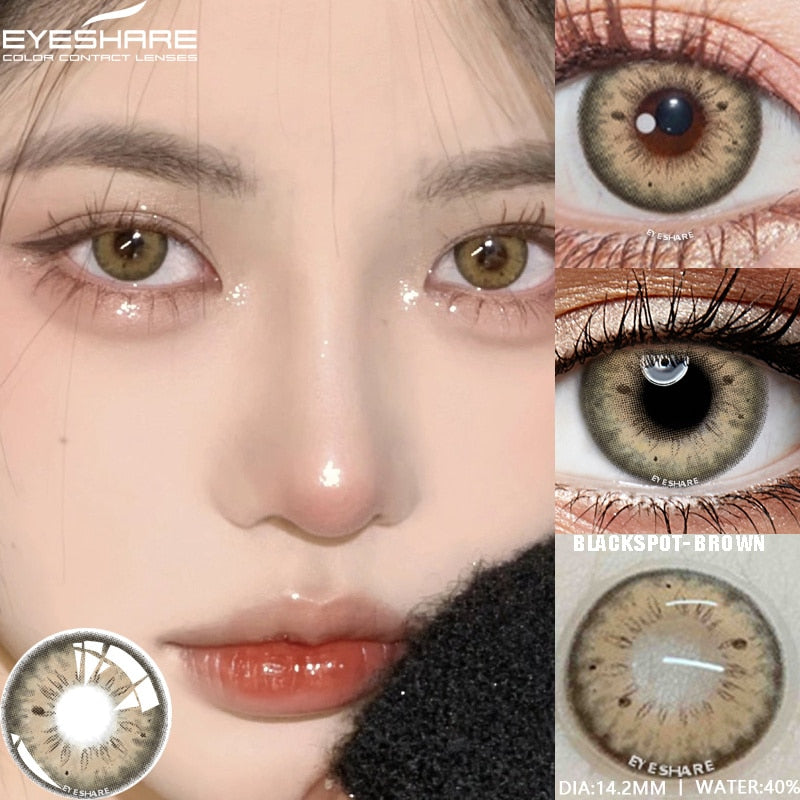 AMARA 1 Pair Colored Contact Lenses Natural Look Brown Eye Lenses Gray Contact Blue Lenses Fast Delivery Green Eye