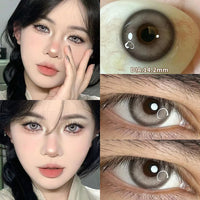 Blue Contact Lenses Myopia Pupils With Diopters Fashion Lenses for Eyes Color Lenses Prescription Lenses OVO