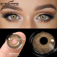 2pcs Contact Lenses Brown Contact Lenses Beautiful Pupil Natural Contact Lenses