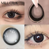 Colored Beautiful Pupil Contact Lenses Myopia Cosmetic for Eyes Artificial pupil Degree Contact  lens Prescription YMX