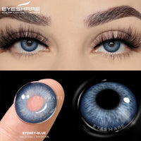 EYESHARE 1 Pair Brown Natural Colored Eye Lenses Gray Fashion Lenses Blue Eye Lens Green High Quality Cosmetics Color Contacts
