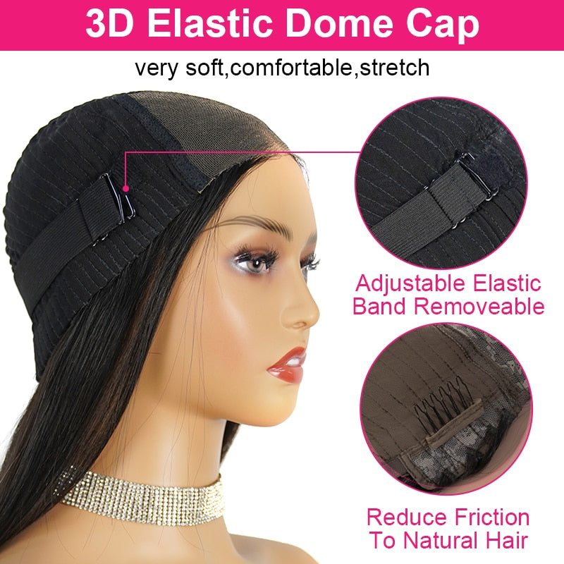Glueless Wig Human Hair Ready To Wear and Go Preplucked Body Wave Transparent Wigs Without Glue Virgin Swiss Pre Cut Hairline