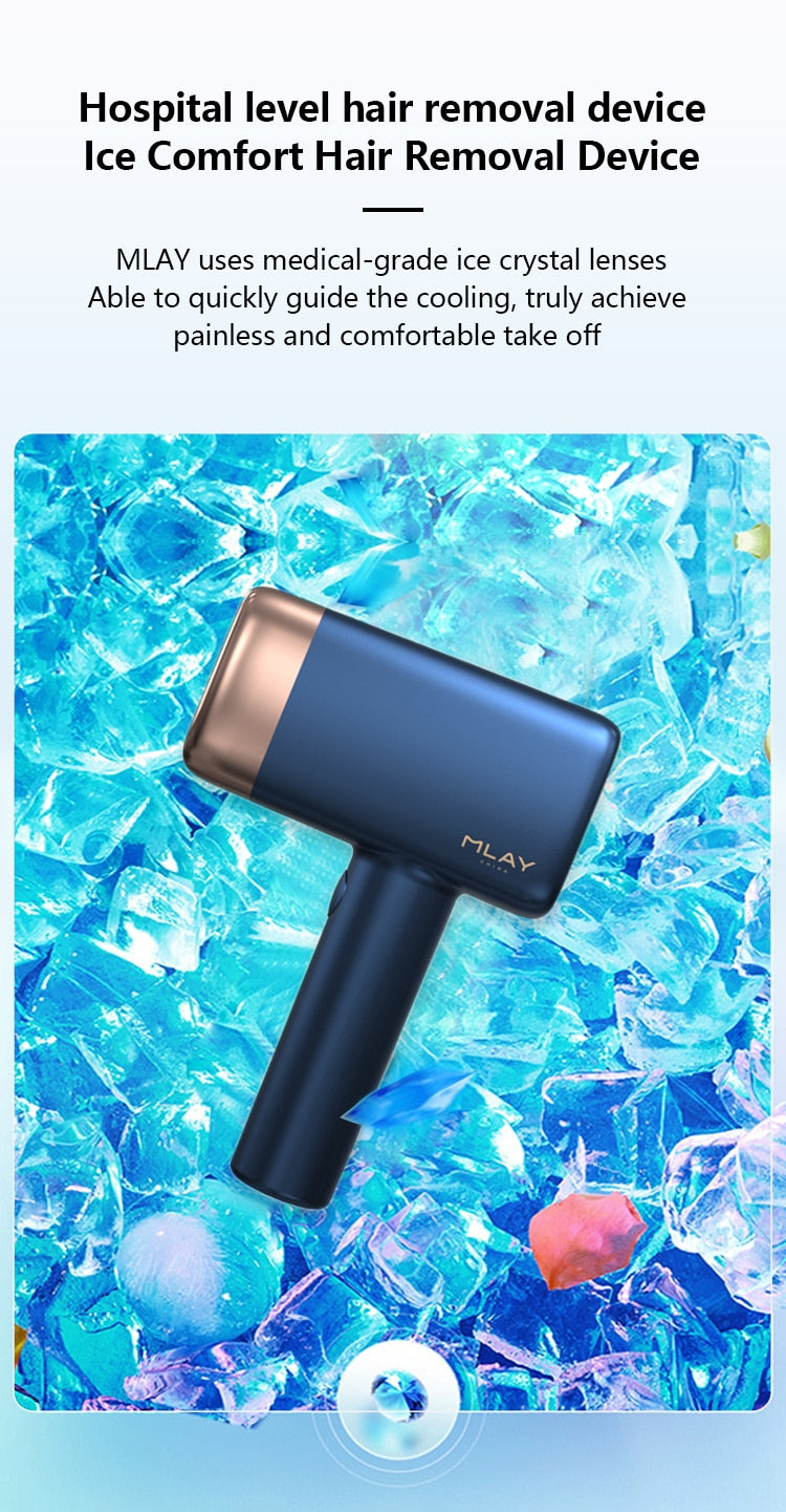 プロレーザー Mlay T14 脱毛 IPL 脱毛 ICE コールド脱毛器 500000 フラッシュ 3IN1 脱毛器本体 Depilador レーザー