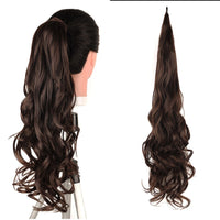 Long Curly Ponytail Extensions Synthetic Horse tails Curly False Tail For Women 32Inch Hairpiece Ponytail Hair Extensions