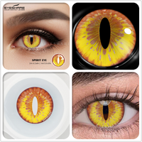 Color Cosplay Contact Lenses Halloween Yearly Eyes