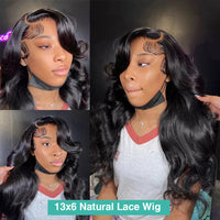 HD Transparent 360 Lace Frontal Wig 13x6 Body Wave Lace Front Human Hair Wigs For Women 32 34 Inch Brazilian 4x4 Closure Wig