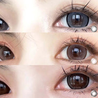 Color Contact Lenses  Blue Purple Pink Black Gray Beauty Pupils 14.5mm Yearly