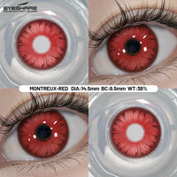 Cosplay Color Contact Lenses 1 Pair Halloween Pink Colorful Contact Red Eye Contacts Green Lenses Purple Lenses Yearly
