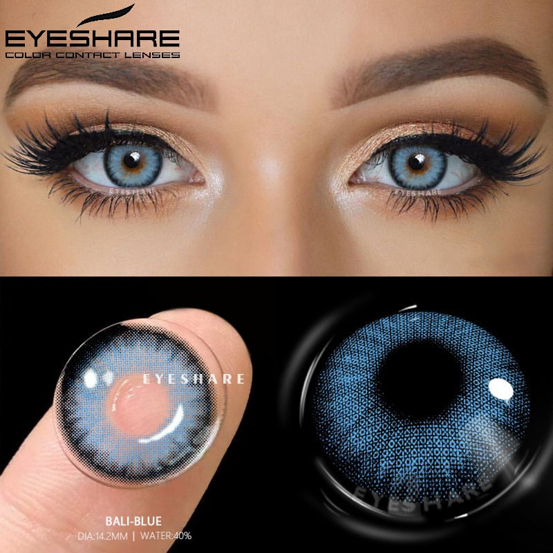 1 Pair Color Contact Lenses For Eyes Pattaya Natural Contact Lens Beauty Pupils
