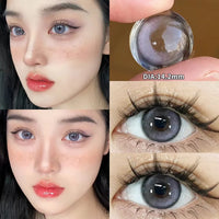 Blue Contact Lenses Myopia Pupils With Diopters Fashion Lenses for Eyes Color Lenses Prescription Lenses OVO