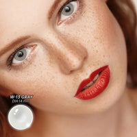 Beauty Lenses for Eyes Color Contact Lenses Natural Comestic Colored Eye Lenses Soft Eye Color Lens OVOLOOK-2pcs/pair 15 Tone