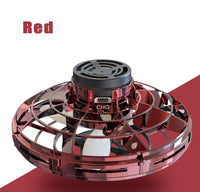 Fidget Spinner Mini Drone LED UFO Type Flying Helicopter Spinner