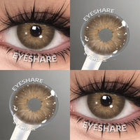 EYESHARE Colored Contact Lenses for Eyes 1 Pair Natural Look Blue Lenses Fashion Contact Lenses Blue Eye Lenses Beauty Makeup