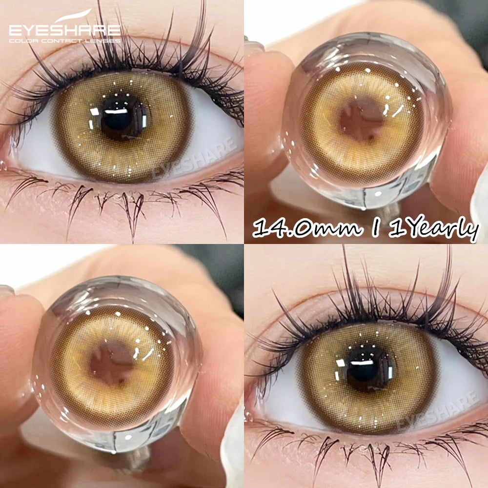 EYESHARE Cosplay Color Contact Lenses Anime Pink Beauty Contact Spring New Style Makeup Red Blue Lenses Yearly Halloween Contact
