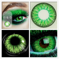 Color Cosplay Contact Lenses Halloween Yearly Eyes