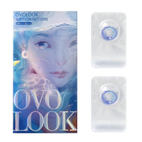 Beauty Lenses for Eyes Color Contact Lenses Natural Comestic Colored Eye Lenses Soft Eye Color Lens OVOLOOK-2pcs/pair 15 Tone