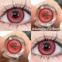 EYESHARE Cosplay Color Contact Lenses Anime Pink Beauty Contact Spring New Style Makeup Red Blue Lenses Yearly Halloween Contact