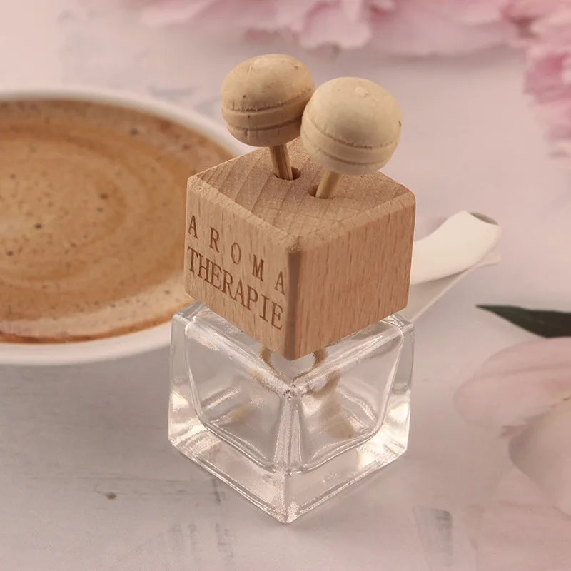 1 PC Car Perfume Bottle Perfume Pendant Car-styling Air Freshener Hanging Glass Bottle Auto Ornament Diffuser For Essential Oils
