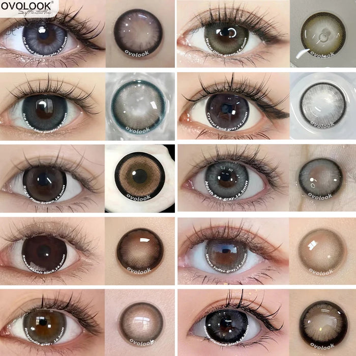 Color Lens Contact Lenses Beauty Natural Pupil Comestic Color Lens Eyes Myopia Lenses Eye Color