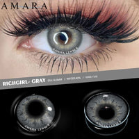 AMARA 1 Pair Colored Contact Lenses Natural Look Brown Eye Lenses Gray Contact Blue Lenses Fast Delivery Green Eye