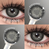 EYESHARE Colored Contact Lenses for Eyes 1 Pair Natural Look Blue Lenses Fashion Contact Lenses Blue Eye Lenses Beauty Makeup