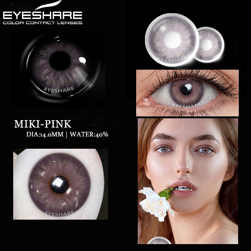 AMARA 1 Pair Color Contact Lenses for Eyes Natural Brown Lenses Beauty Fashion Monet lense Blue Lenses Green Eye Contact