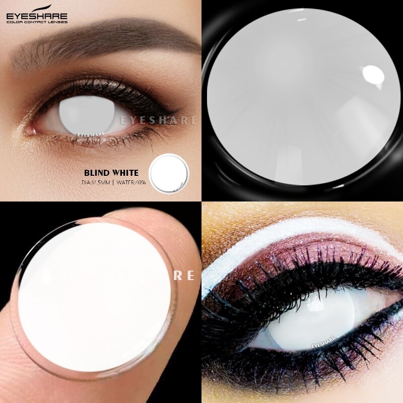 Color Cosplay Contact Lenses Halloween Yearly Eyes