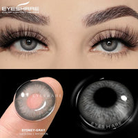 EYESHARE 1 Pair Brown Natural Colored Eye Lenses Gray Fashion Lenses Blue Eye Lens Green High Quality Cosmetics Color Contacts