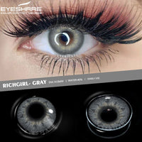 EYESHARE Eye Contacts 1pair YUCCA Series Gray Color Lenses Colored Contact Lens Beauty Eyes Cosmetic Eyecontact Contactlen