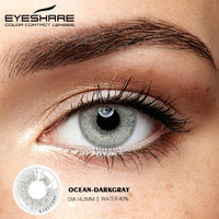 Color Lens Ocean Color Contact Lenses Beautiful Pupil Makeup Contact Lens Yearly Use Cosmetic Beauty Eye Lenses