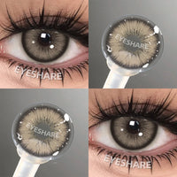 EYESHARE Colored Contact Lenses for Eyes 1 Pair Natural Look Blue Lenses Fashion Contact Lenses Blue Eye Lenses Beauty Makeup